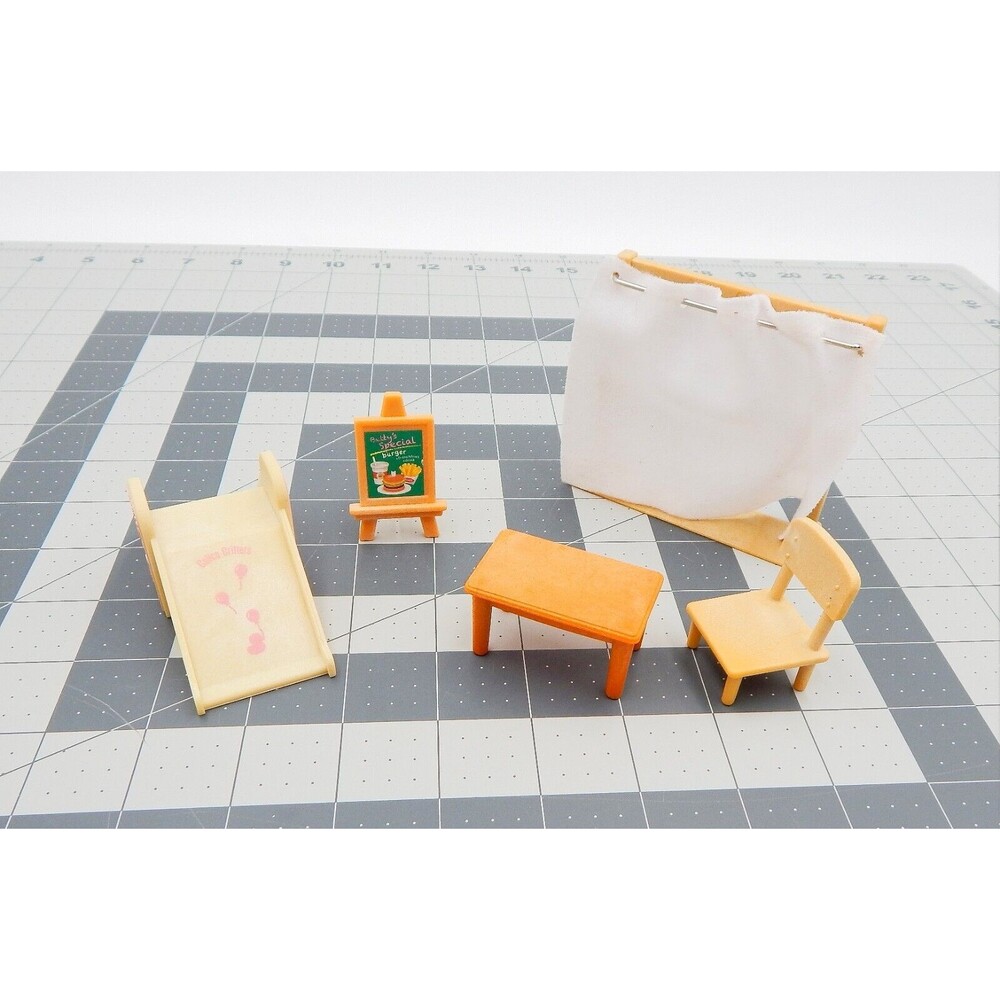 Epoch Calico Critters Mixed Furniture Lot Table Chair Slide Window Replacements
